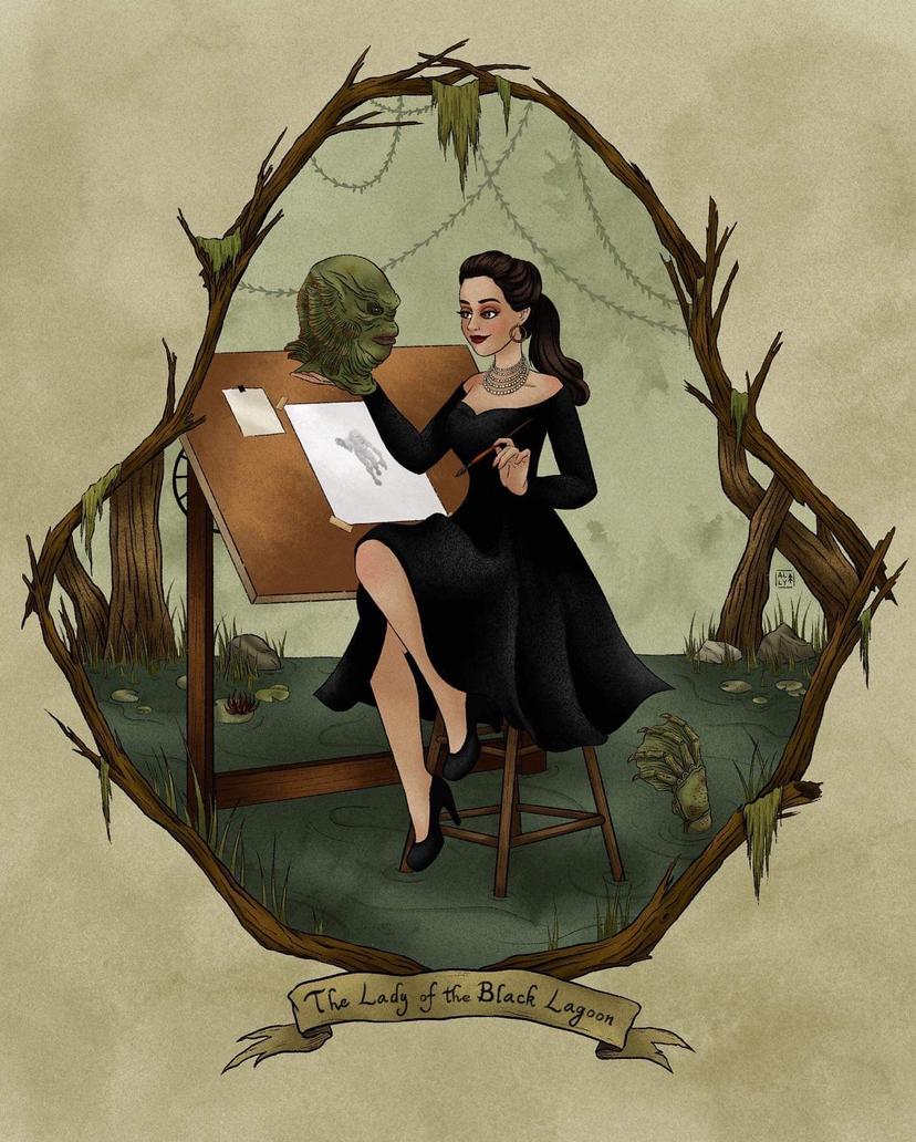 The Lady from the Black Lagoon