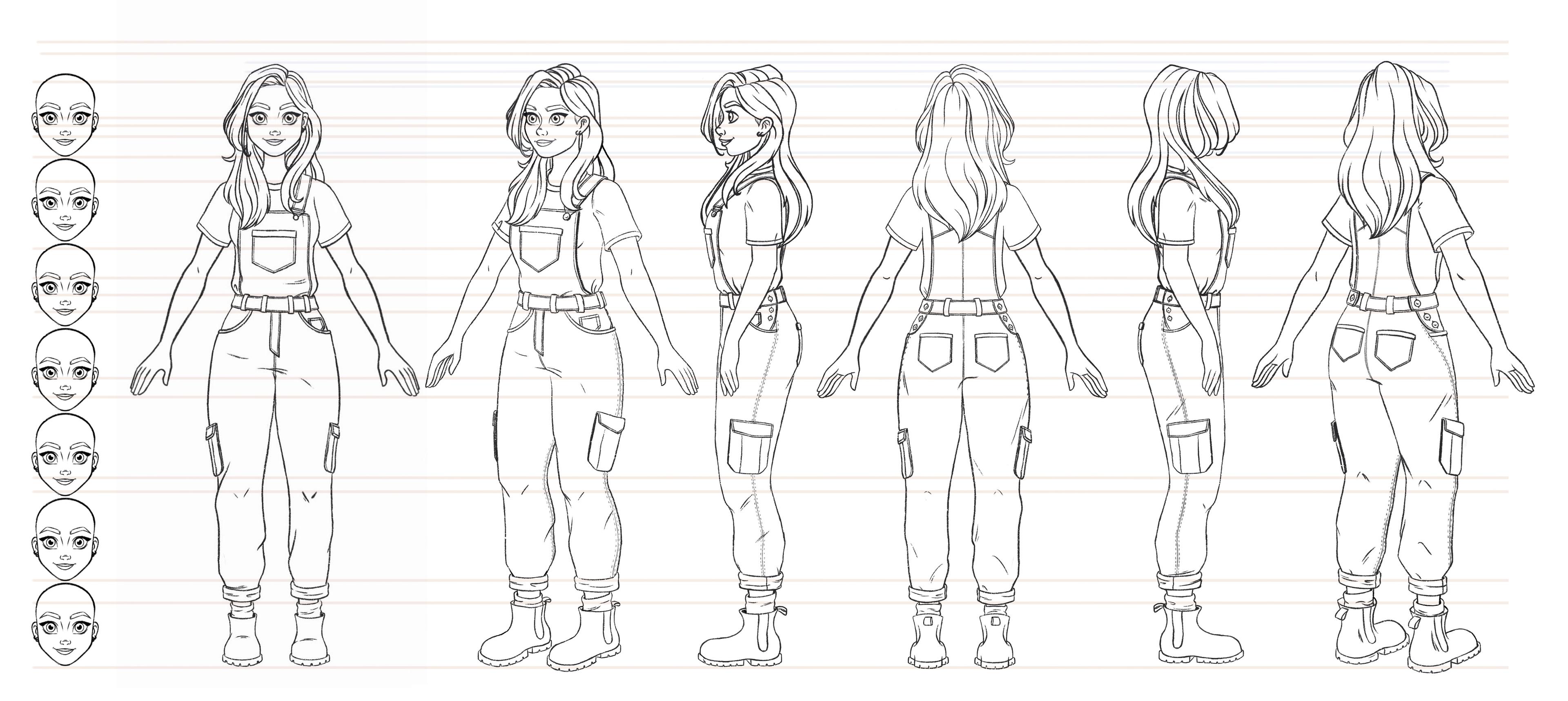 Turnaround Rowan Cabelo