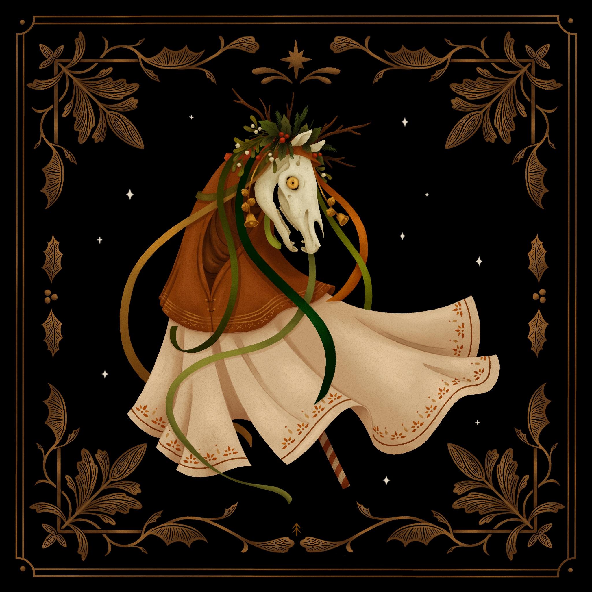 12 Days of Creepmas - Mari Lwyd