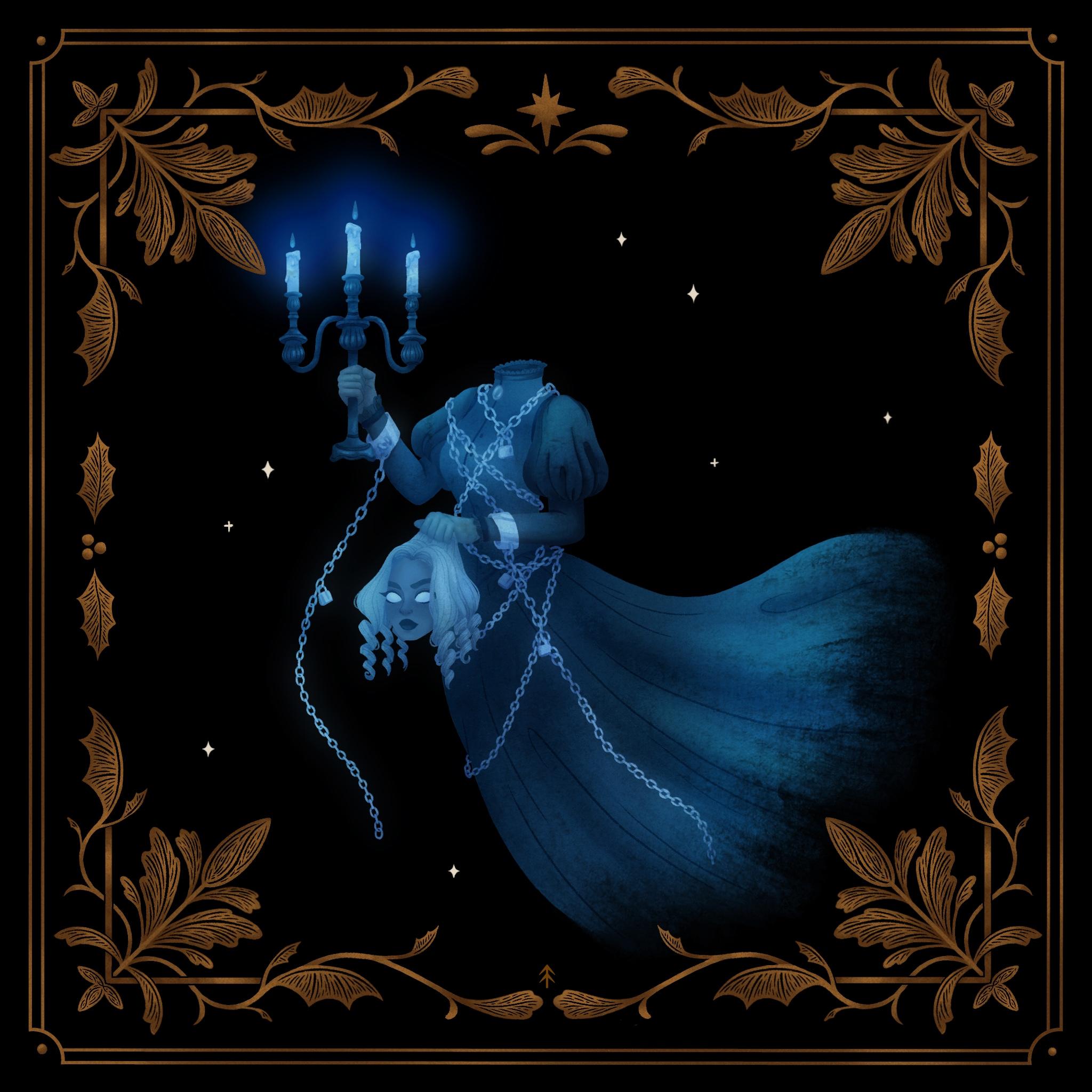 12 Days of Creepmas - Victorian Ghost